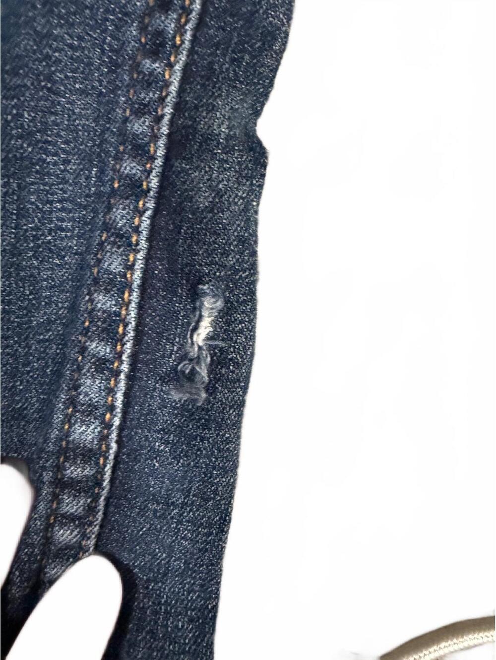 Hudson Bacara Crop Straight Cuffed Jeans Size 28 - Picture 5 of 6